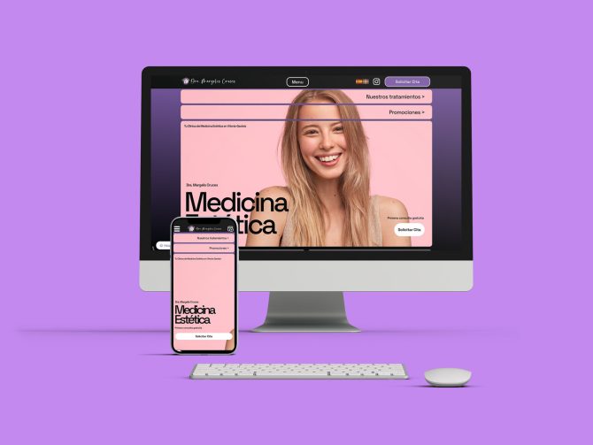 Web, Diseño Web Clínica Dra. Margelis Cruces