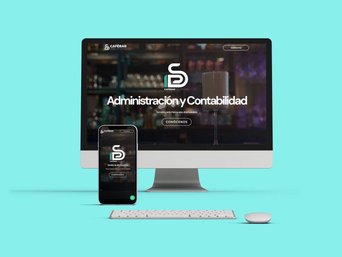 Web, Diseño Web Cafe Bar Solutions