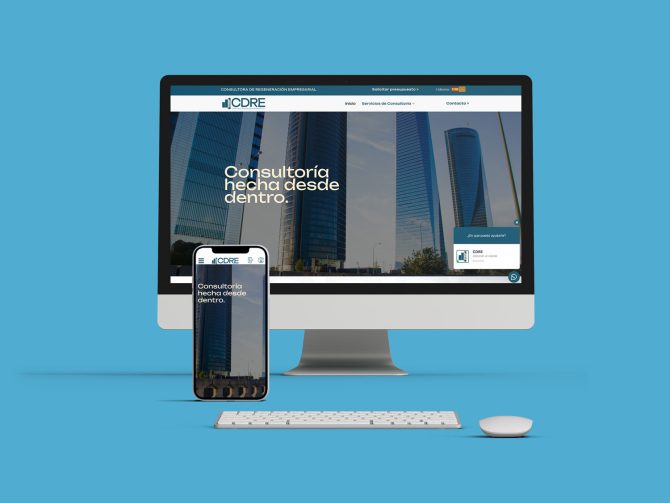 Web, Diseño Web Consultoría CDRE