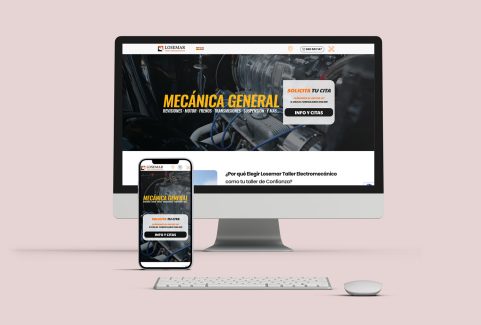 Web, Diseño Web Talleres Losemar